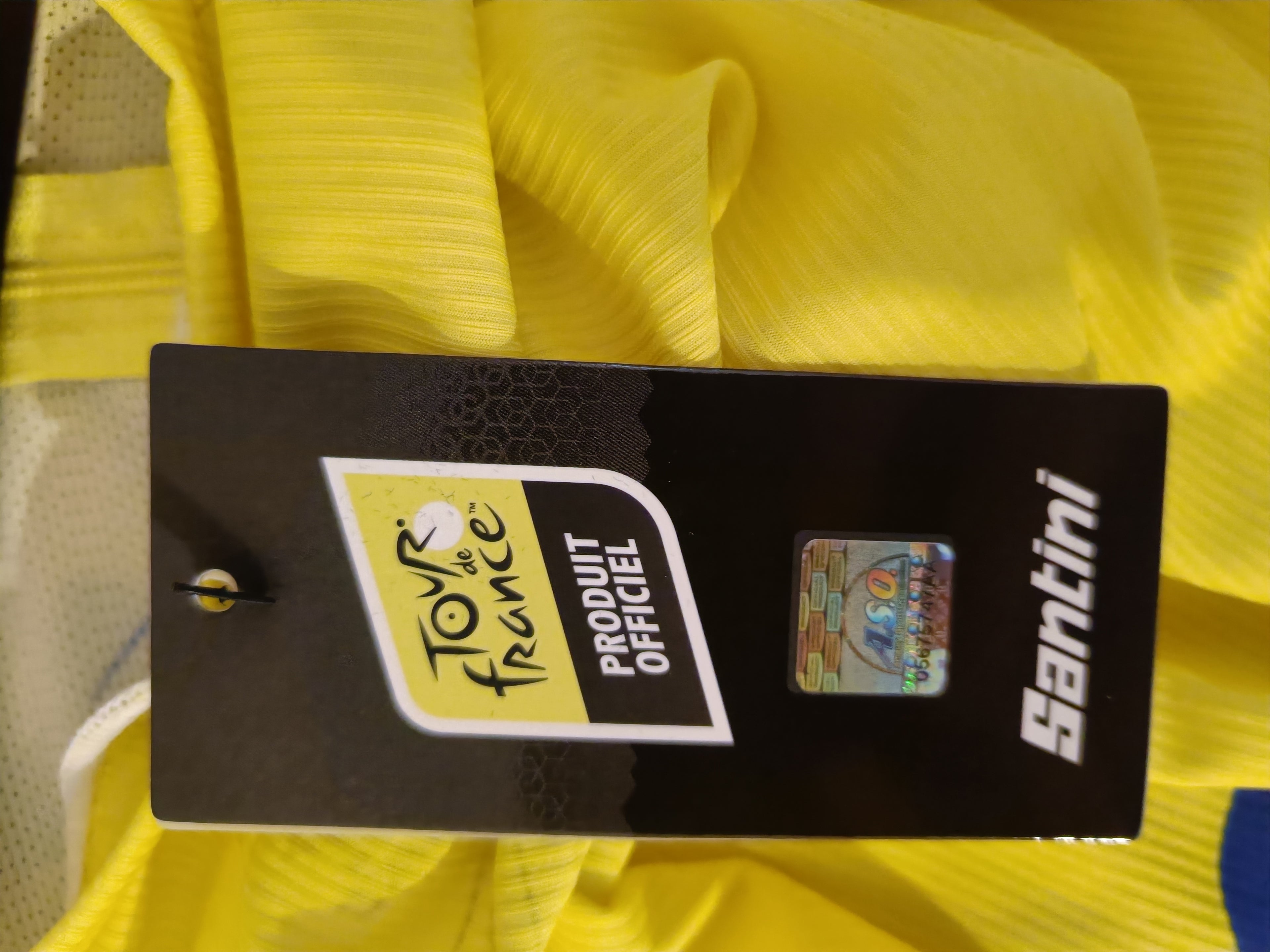 Signed yellow jersey Tour de France - Jasper Philipsen - Framed 5