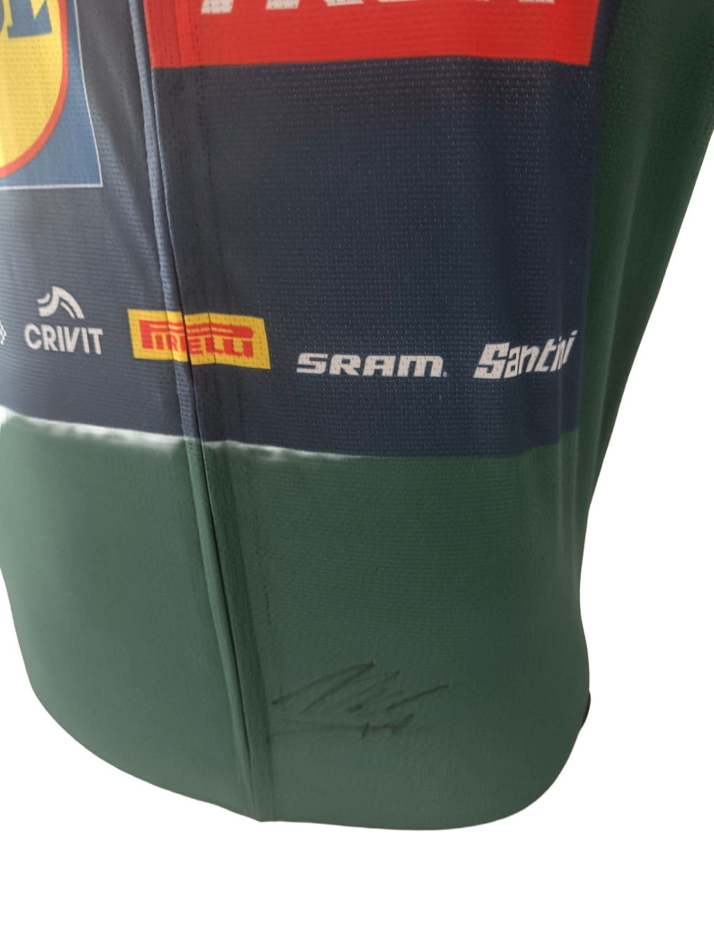Signed green jersey Tour de France - Jonathan Milan