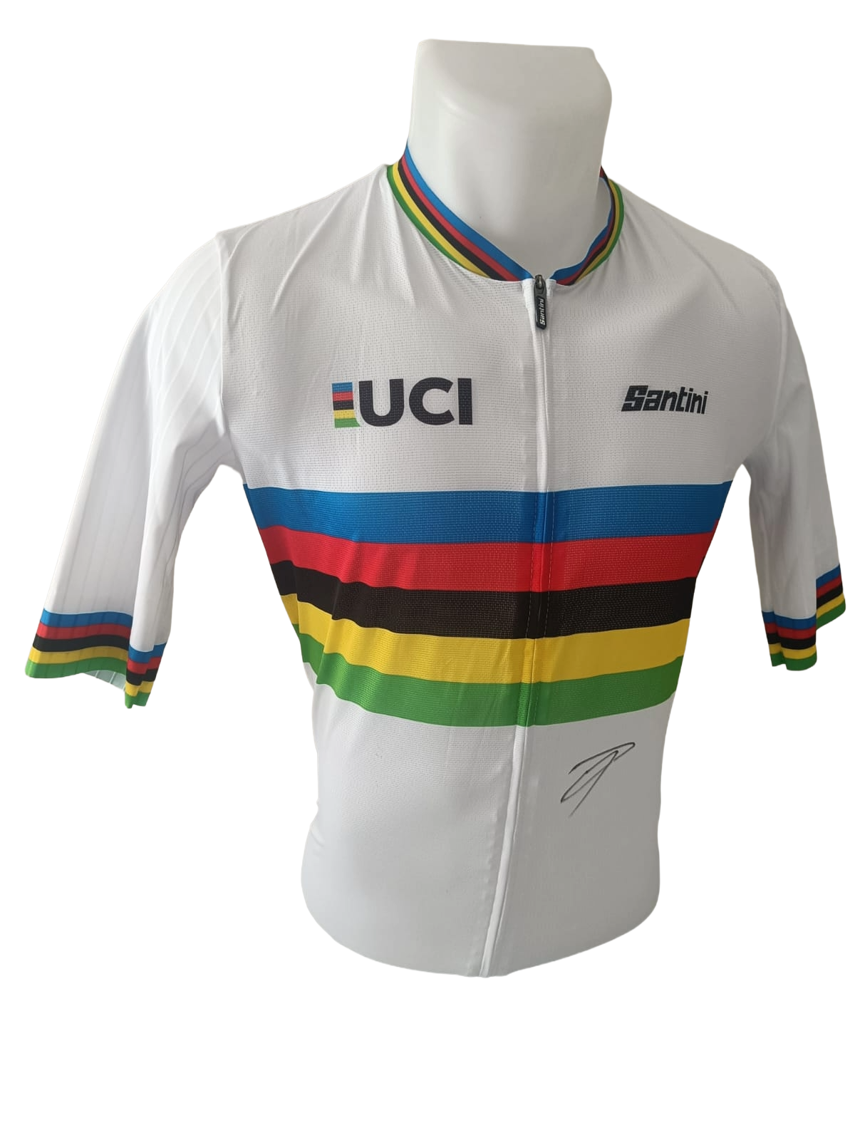 Signed world champion jersey - Mads Pedersen