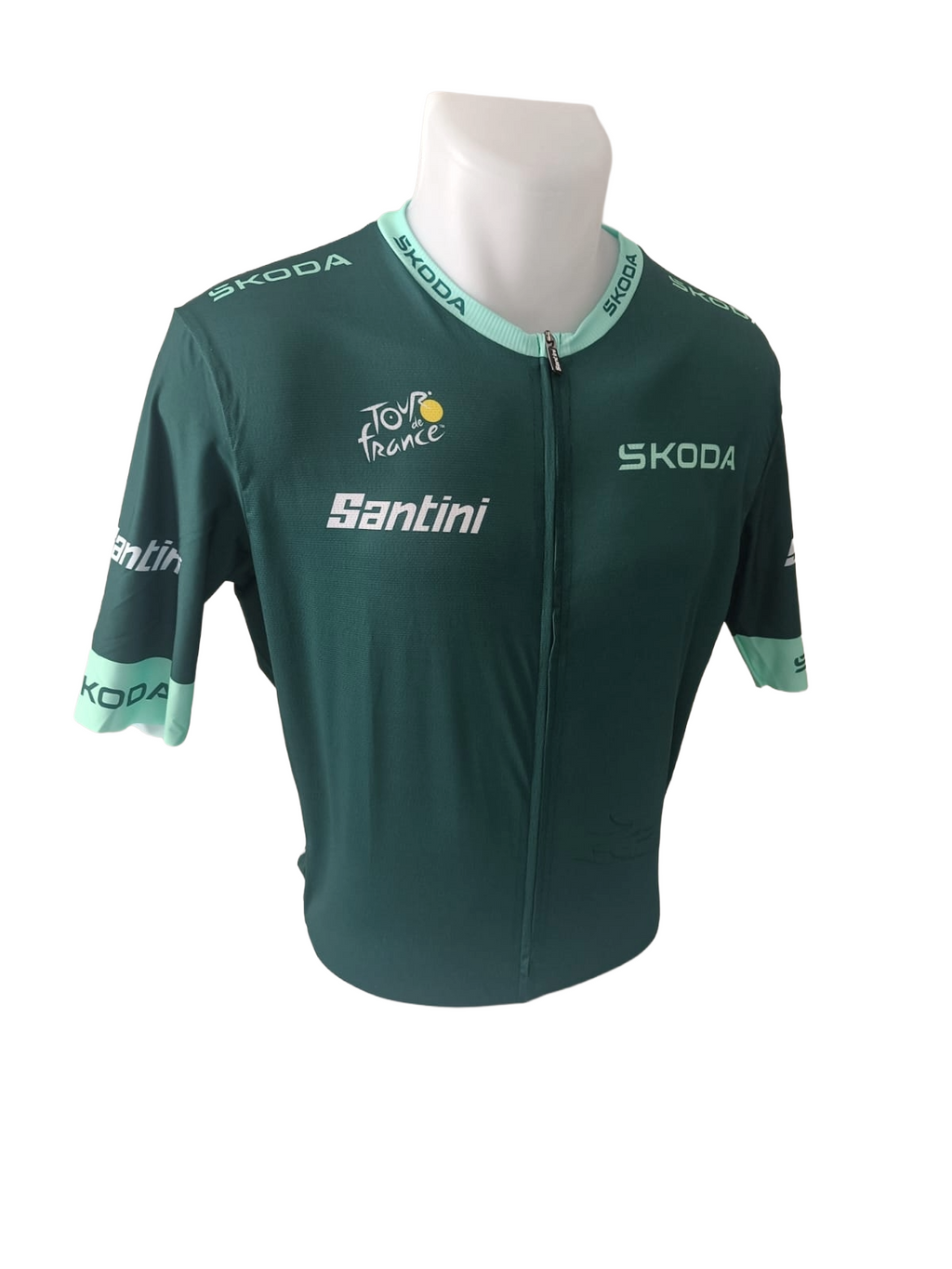Signed green jersey Tour de France - Jasper Philipsen
