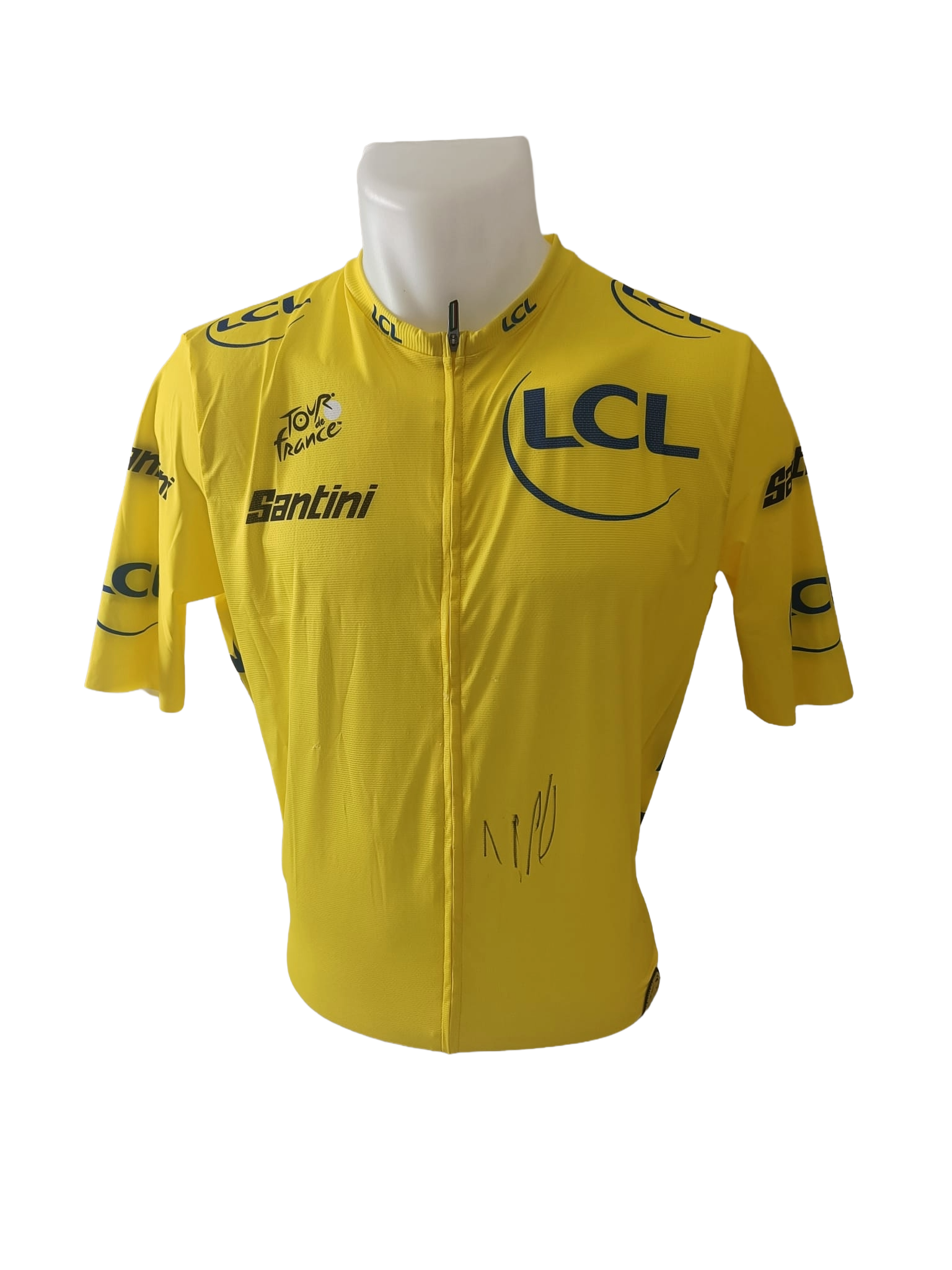 Signed yellow jersey Tour de France - Jasper Philipsen