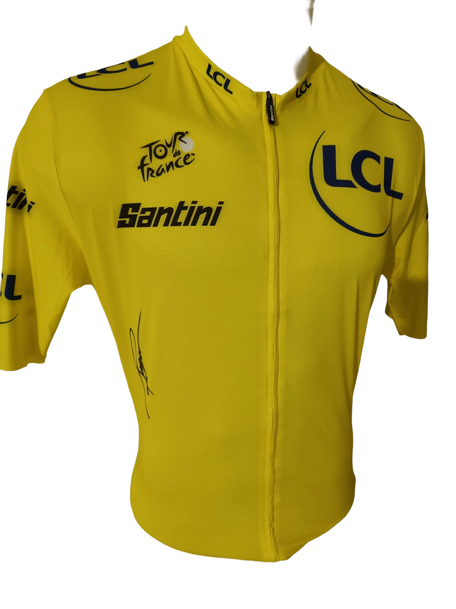 Signed yellow jersey - Tadej Pogacar