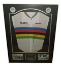 Signed World Champion jersey - Mark Cavendish - Framed
