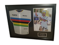 Signed World Champion Jersey - Lotte Kopecky - Framed