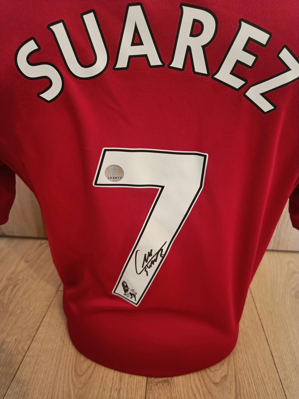 Signed shirt Luis Suarez - Liverpool 1
