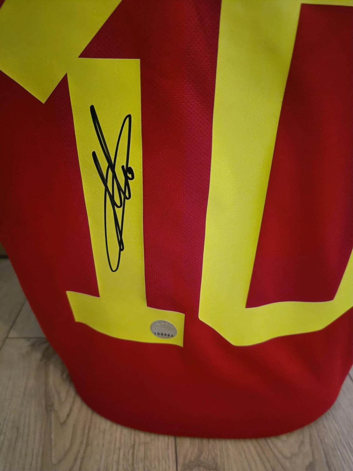 Signed shirt Eden Hazard - Belgium 1
